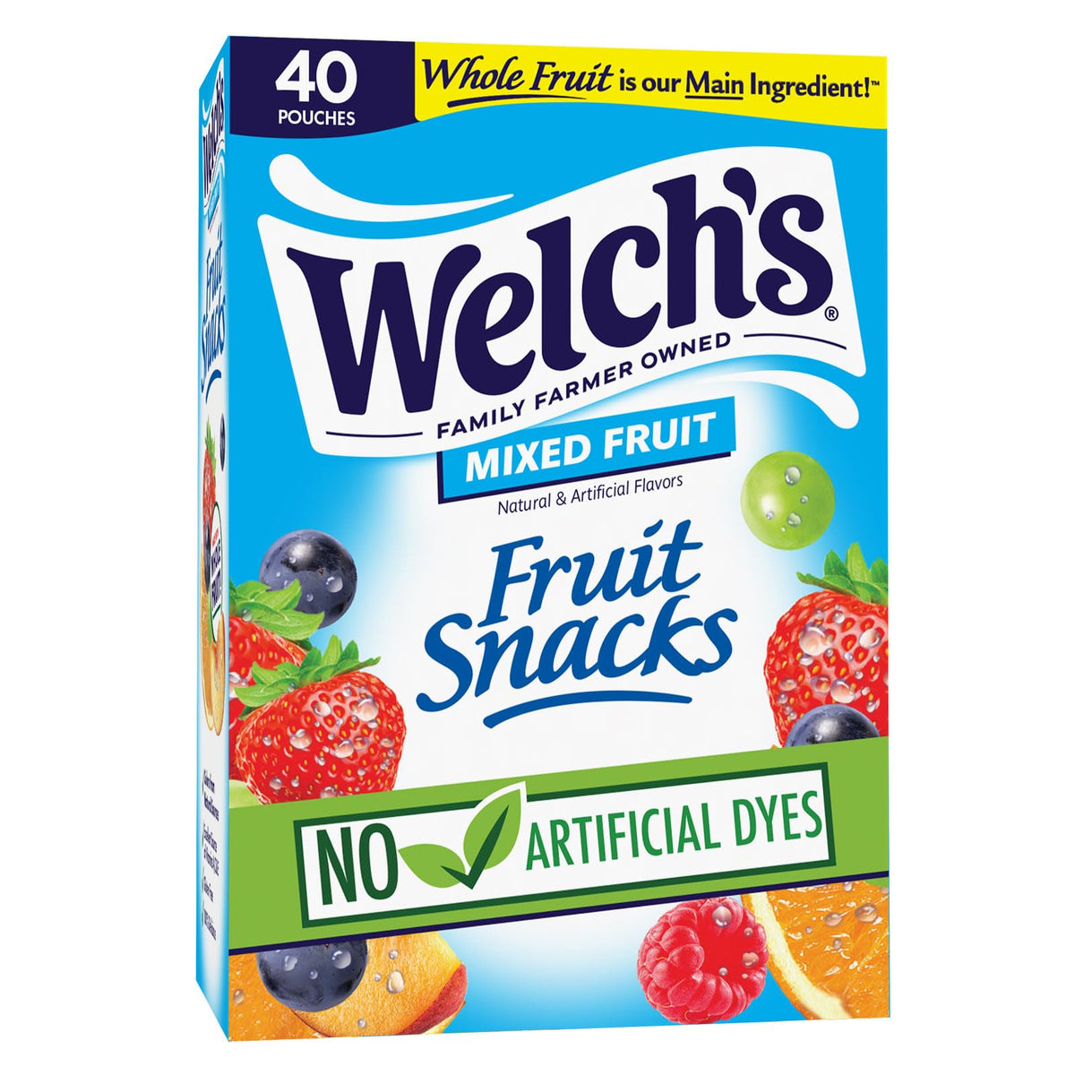 Mixed Fruit, Gluten Free, Bulk Pack, Individual Single Serve Bags, 0.8 oz (Pack of 40)