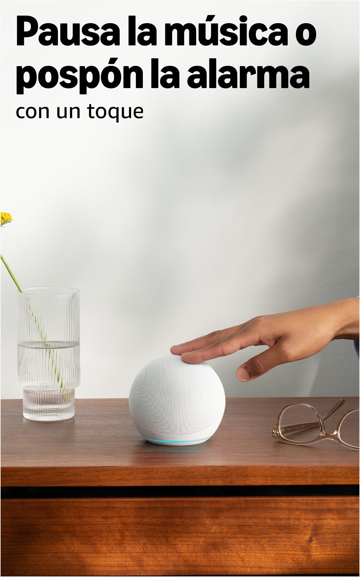 Echo Dot (Última generación) | Altavoz inteligente wifi y Bluetooth, con sonido más potente y de mayor amplitud | Antracita, con Acceso Anticipado a Alexa+