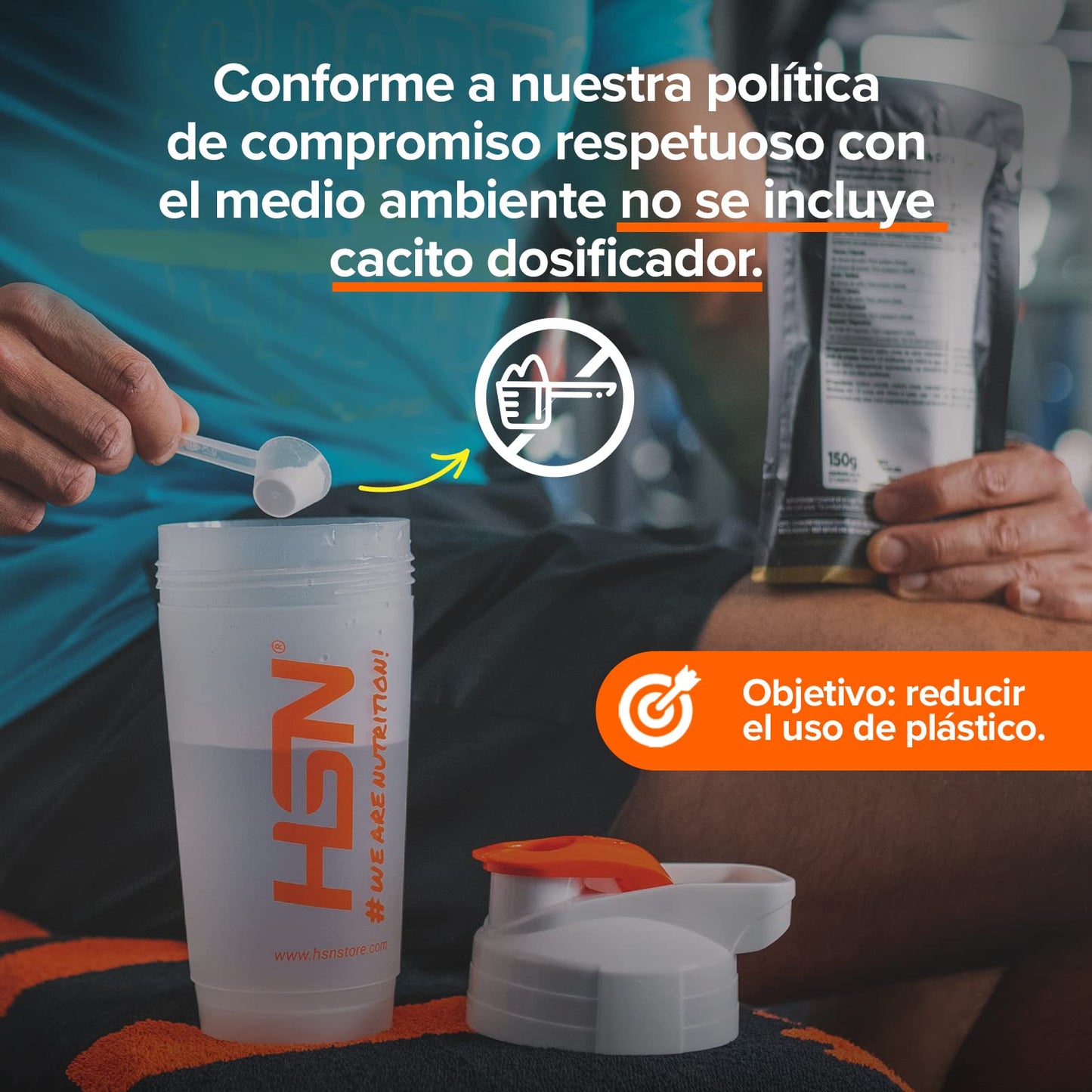 HSN 100% Whey Protein Isolate WPI Sin Sabor 2 Kg