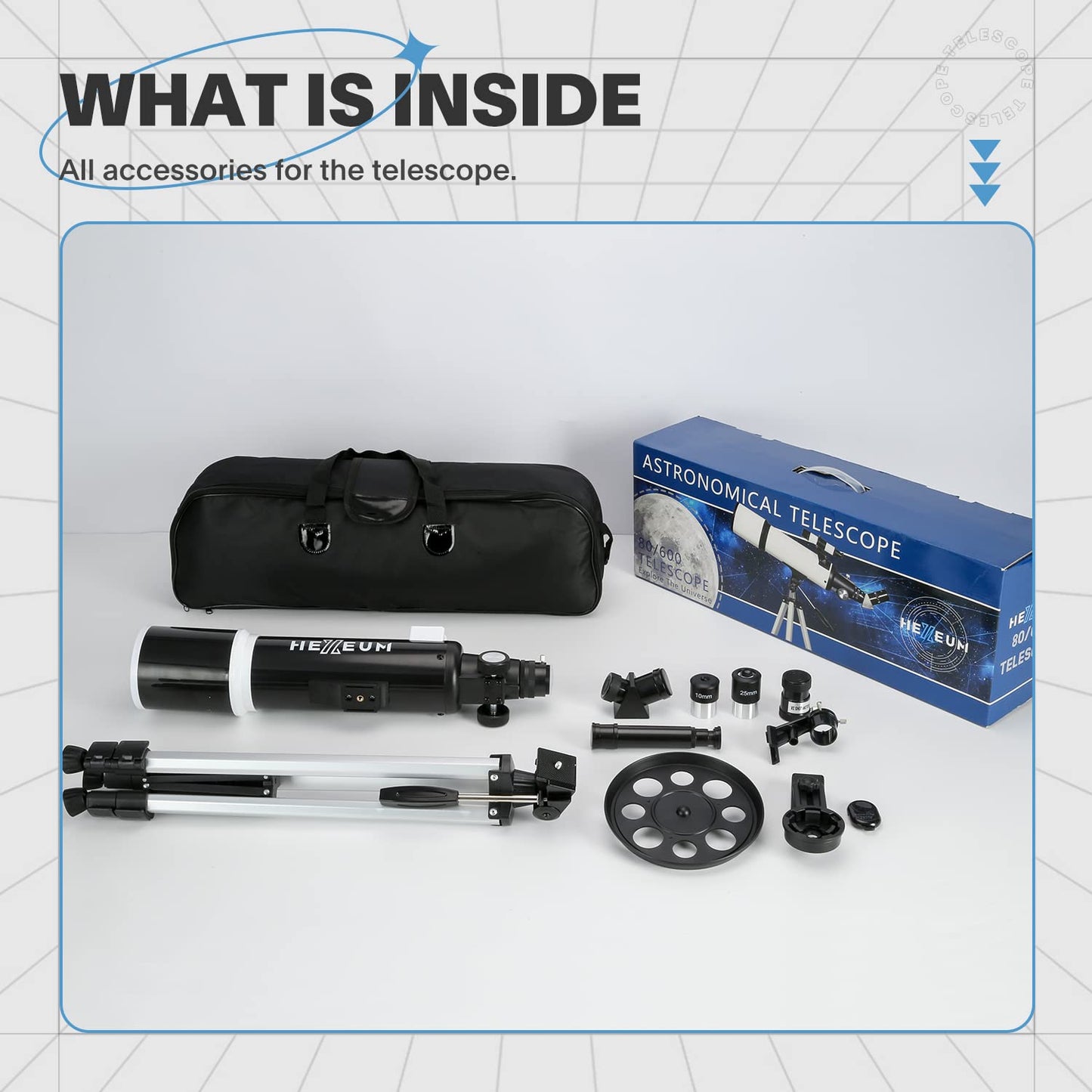 HEXEUM Refracting Telescopes