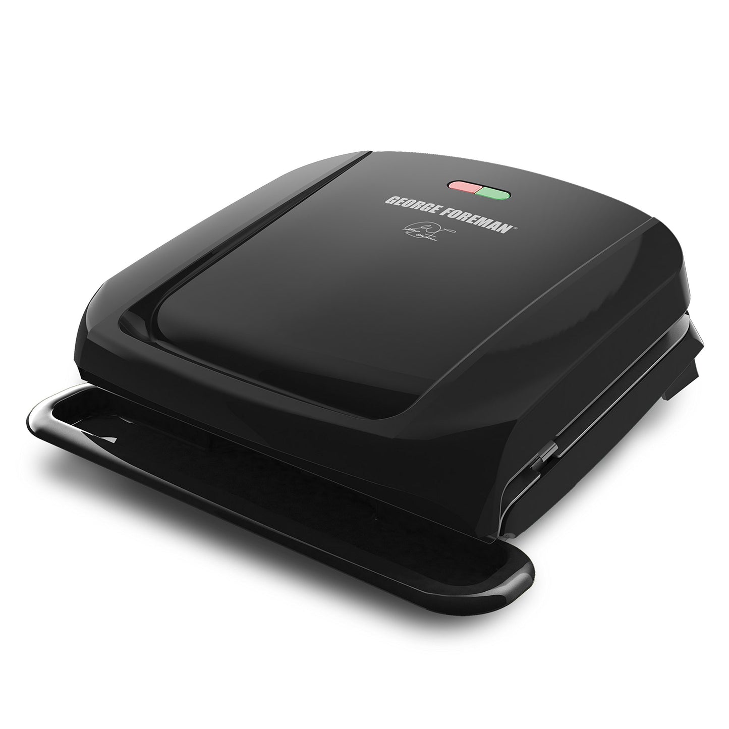 George Foreman GRP1060B 4 Serving Removable Plate Grill, Black by