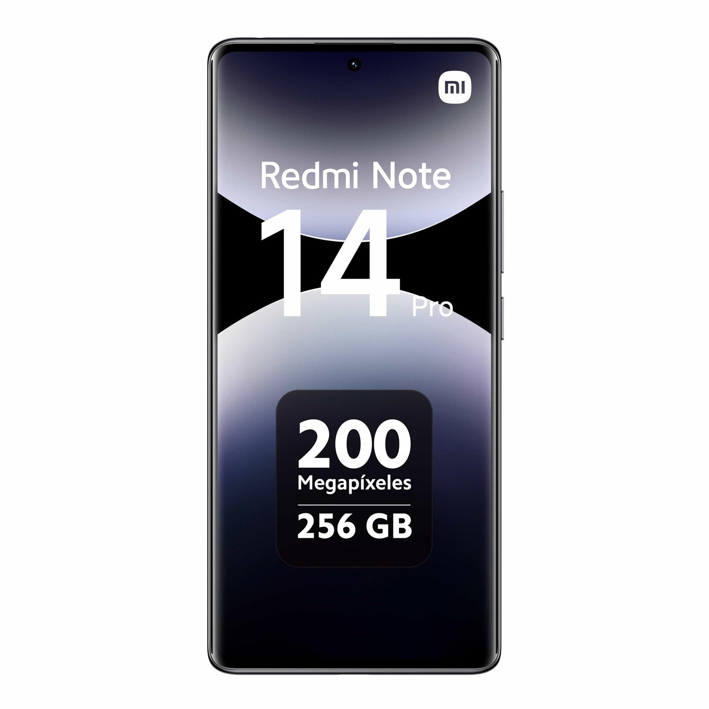 XIAOMI Redmi Note 14 Pro - Smartphone de 8+256GB, Pantalla de 6.67" AMOLED FHD+ 120Hz, MediaTek Helio G100-Ultra, cámara de 200MP, TurboCharge 45W, 5500 mAh, Cargador no Incluido, Negro (Versión ES)