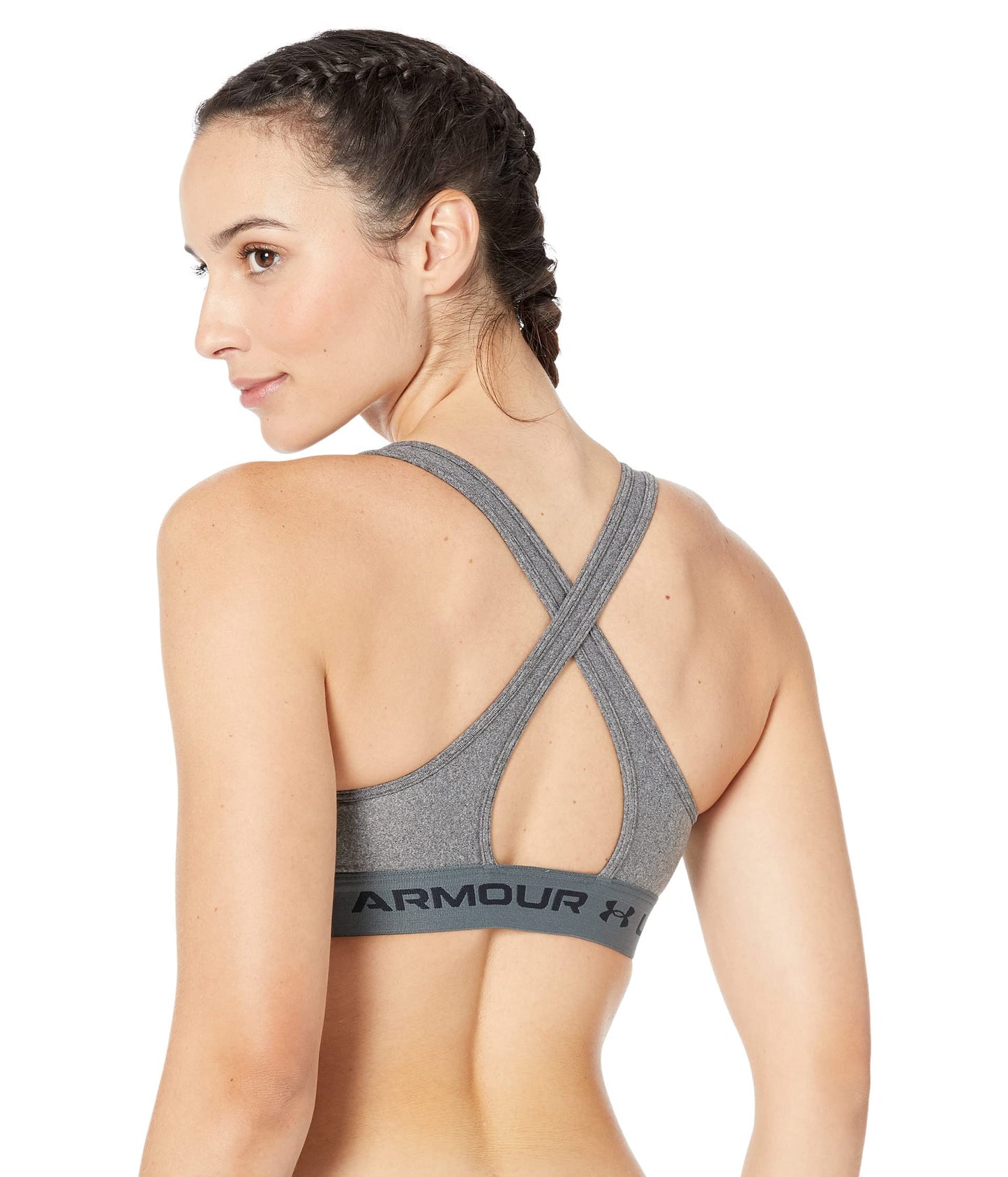 Under Armour Mid Crossback Heather Women's Sujetador De Deporte - SS21 - M