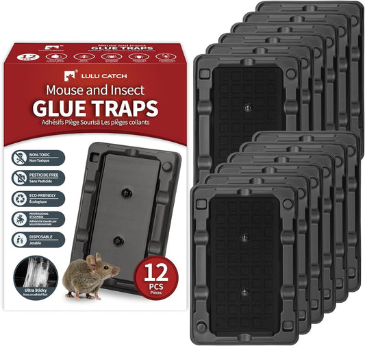 LULUCATCH Trampa Adhesiva para Plagas del Hogar