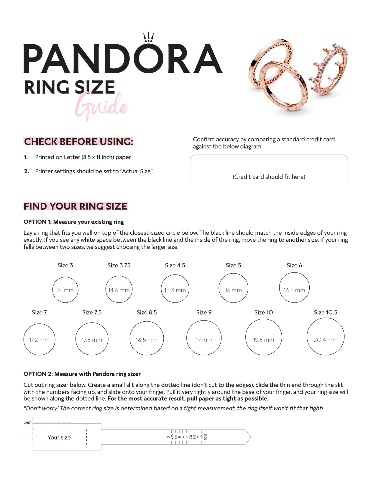 Pandora Passions Anillo con símbolo de infinito, talla 52