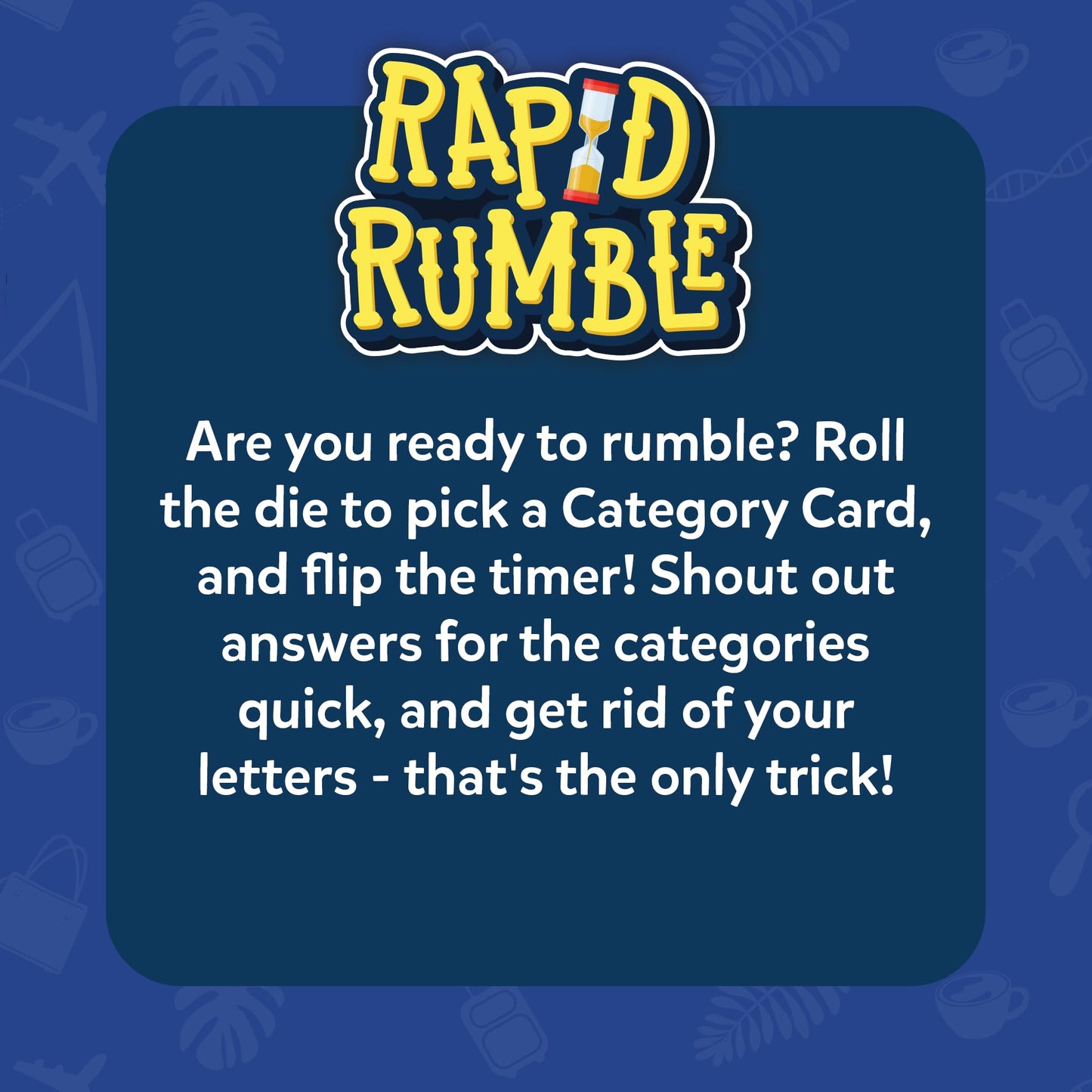 Skillmatics Rapid Rumble - Juego de mesa de ritmo rápido, juguete educativo, juego de cartas de pensamiento rápido para niños, adolescentes y adultos, diversión para Navidad, noche de juegos