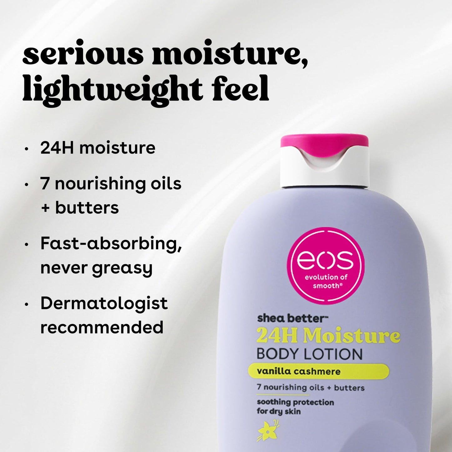 EOS Shea Better 24H Moisture Body Lotion Vanilla Cashmere