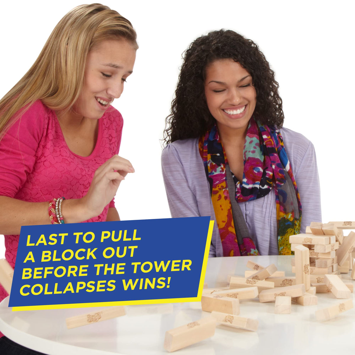 Hasbro Gaming - Jenga, Juego de Habilidad (versión en inglés)