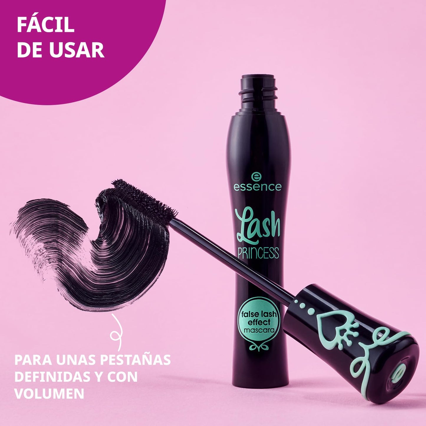 ESSENCE Lash Princess Efecto pestañas postizas máscara de pestañas, negro