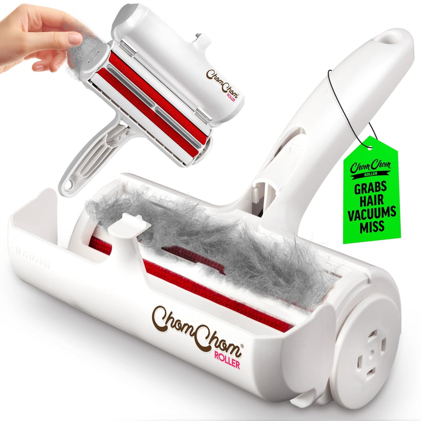 ChomChom Roller removedor de Pelo de Perro, removedor de Pelo de Gato, removedor de Pelo de Mascotas