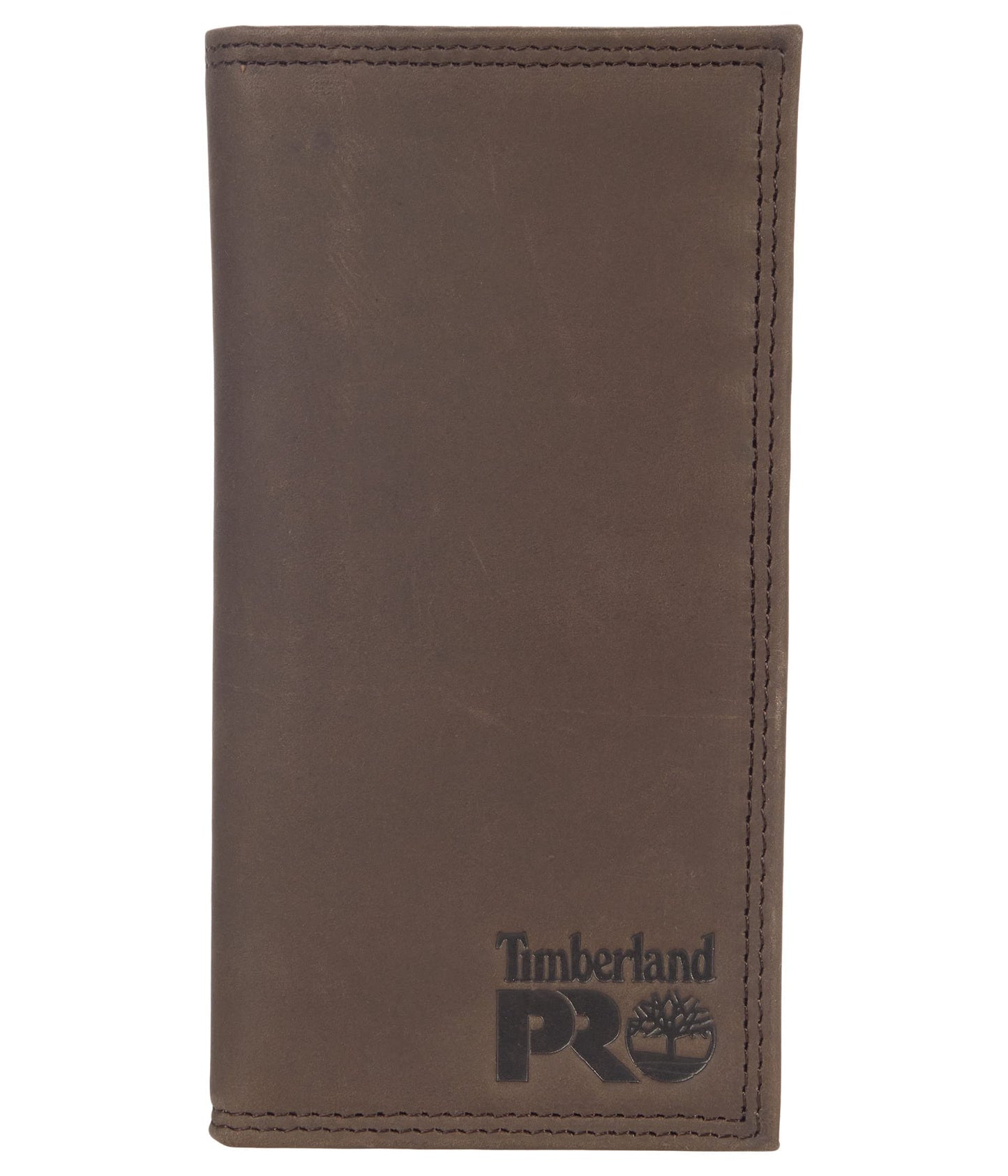 Timberland Pro Leather Long Bifold Rodeo Wallet with RFID Billetera, marrón Oscuro, Taille Unique para Hombre