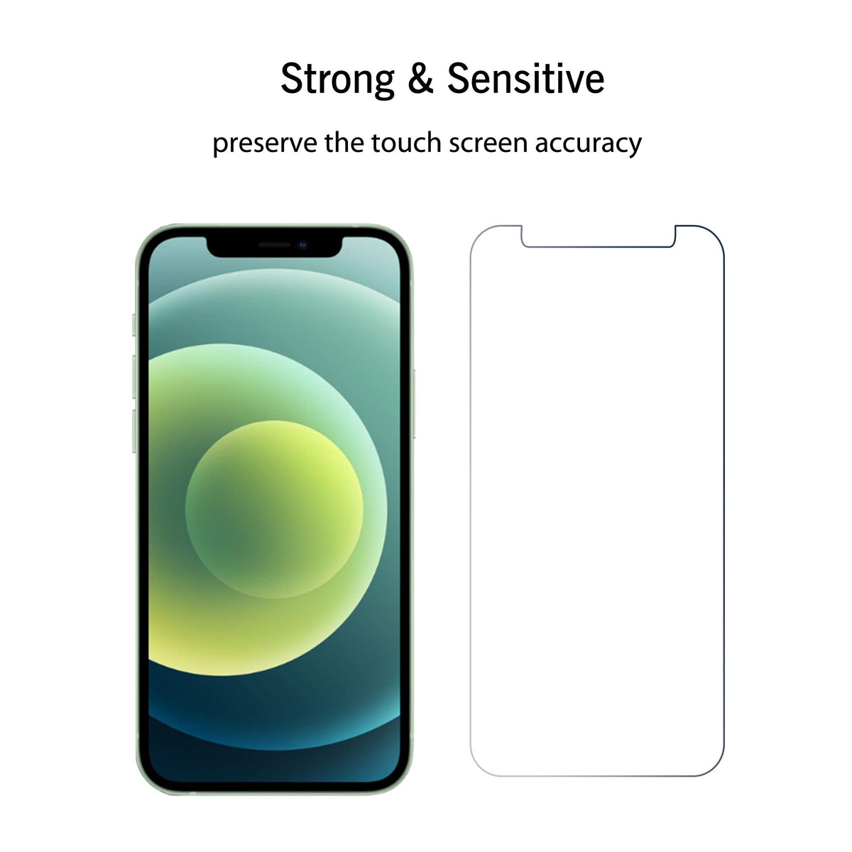 Ailun Screen Protector for iPhone 12 / iPhone 12 Pro 2020 6.1 Inch 3 Pack Case Friendly Tempered Glass