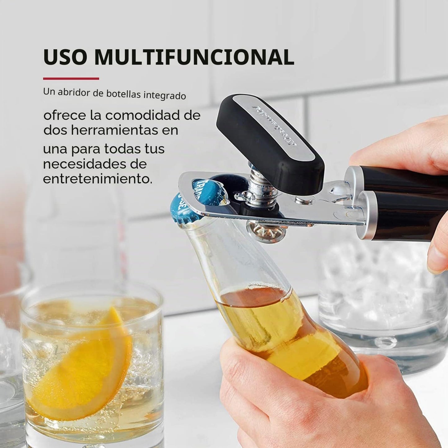 KitchenAid - Abrelatas multifunción clásico