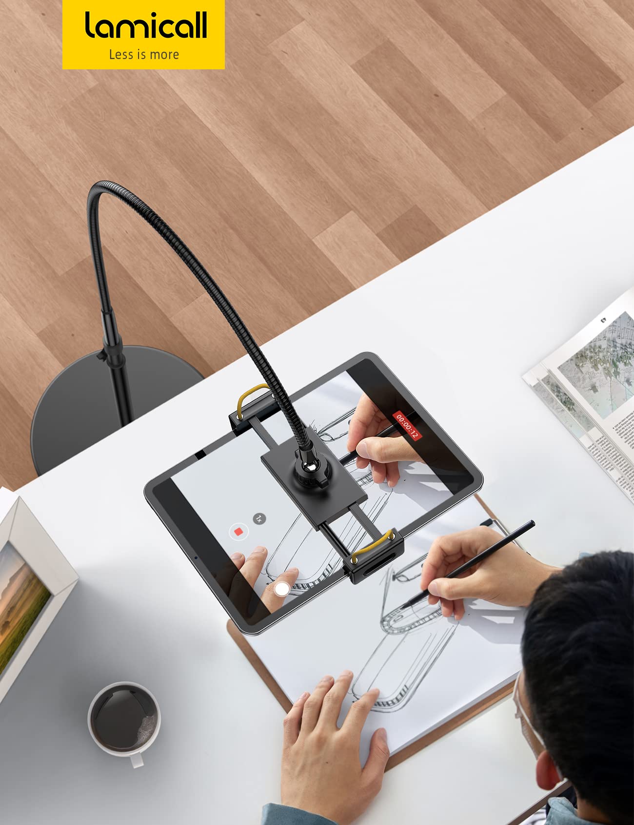 Lamicall - Soporte de pie para Tablet
