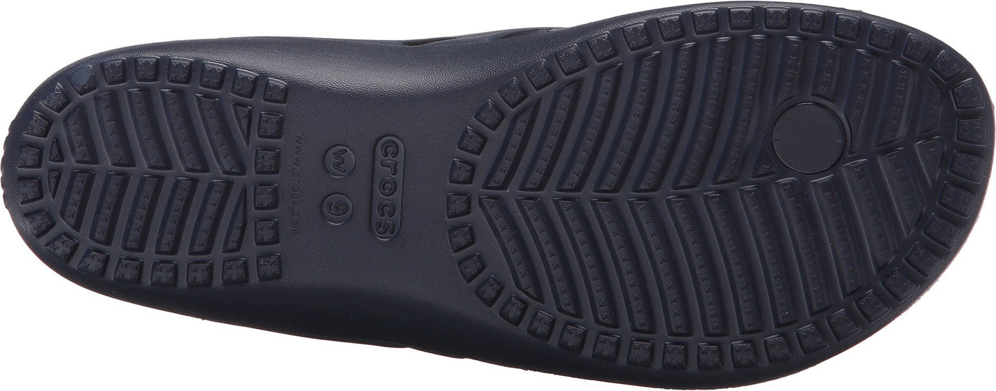 Crocs Mujer Kadee II Flip W Chancla de dedo, Navy, 38/39 EU