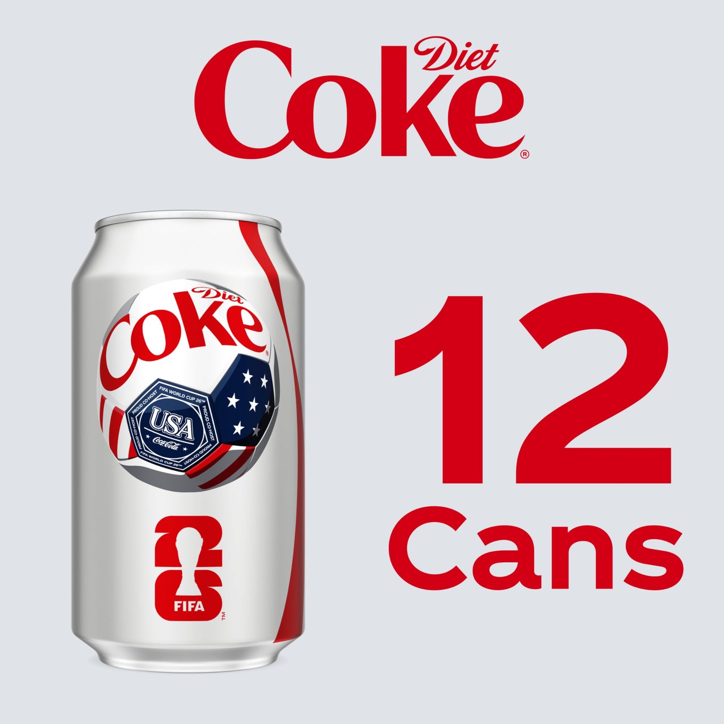 Coca dietética de 340 ml, 12 unidades