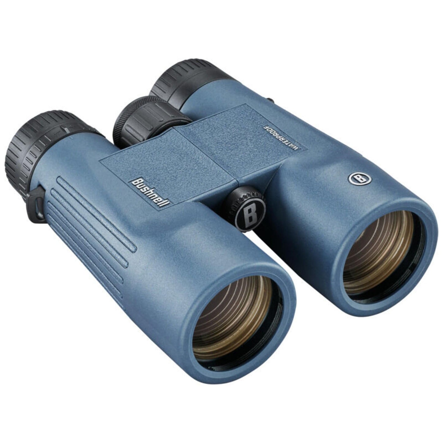 Bushnell - H2O 2 - Prismáticos - 8x42 - Prisma de Techo - Azul Oscuro - Completamente Multicoated - Impermeable/Niebla - Oculares giratorios - Deportes Acuáticos - Náutica - 158042R