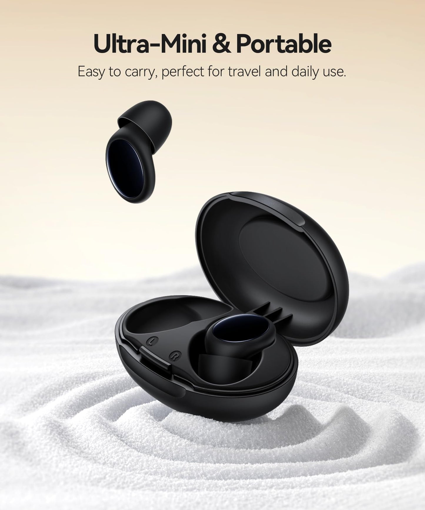 Tapones para los oídos con cancelación de ruido de 45 dB para dormir, silicona ultrasuave, bloqueo de ronquidos, comodidad para dormir de lado, tapones reutilizables para viajes, trabajo y conciertos