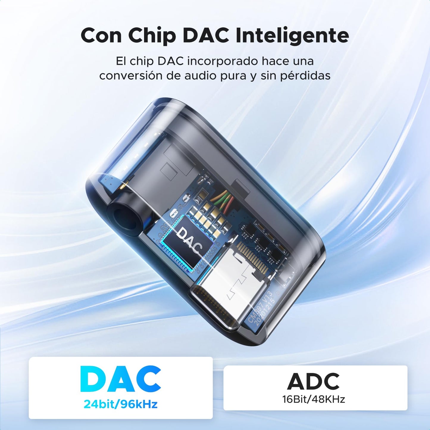 UGREEN 2 en 1 Adaptador USB C a Jack de 3,5 mm Compatible con Audio