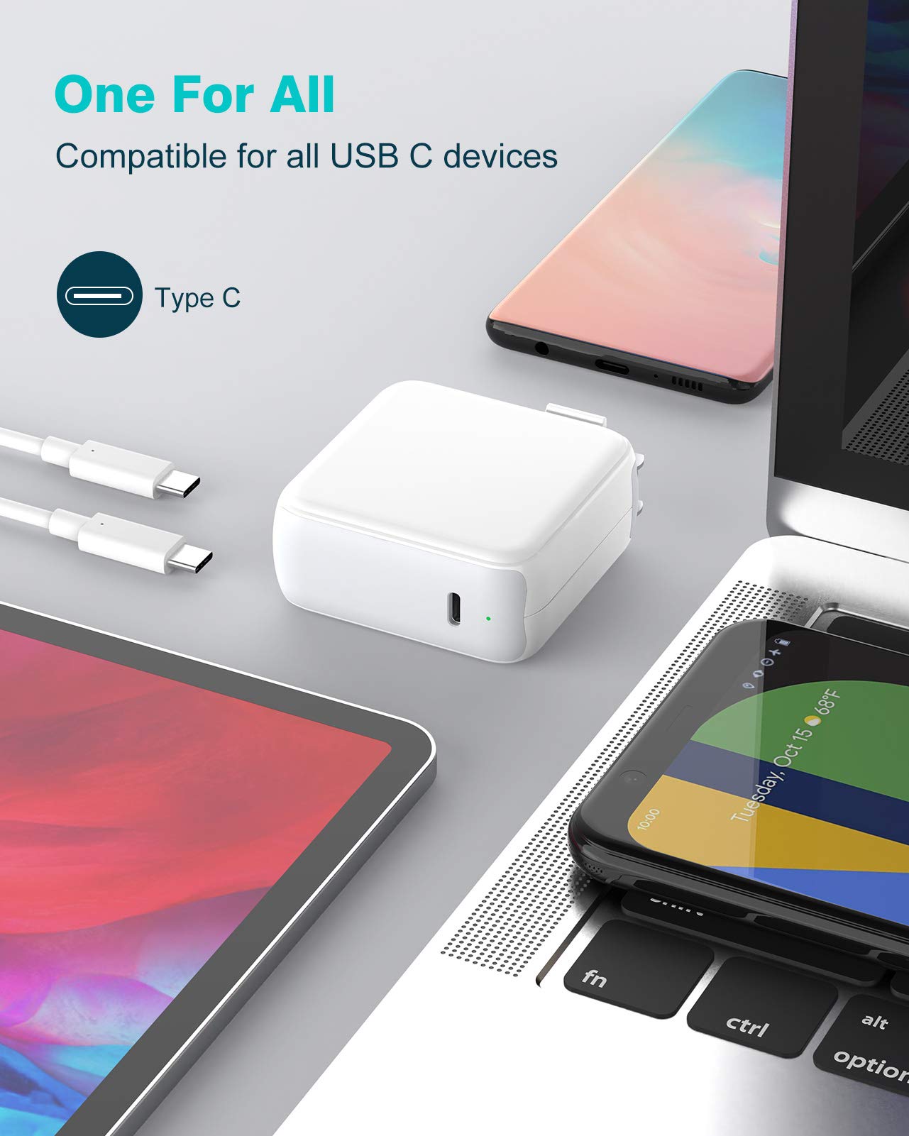 65W USB C Charger