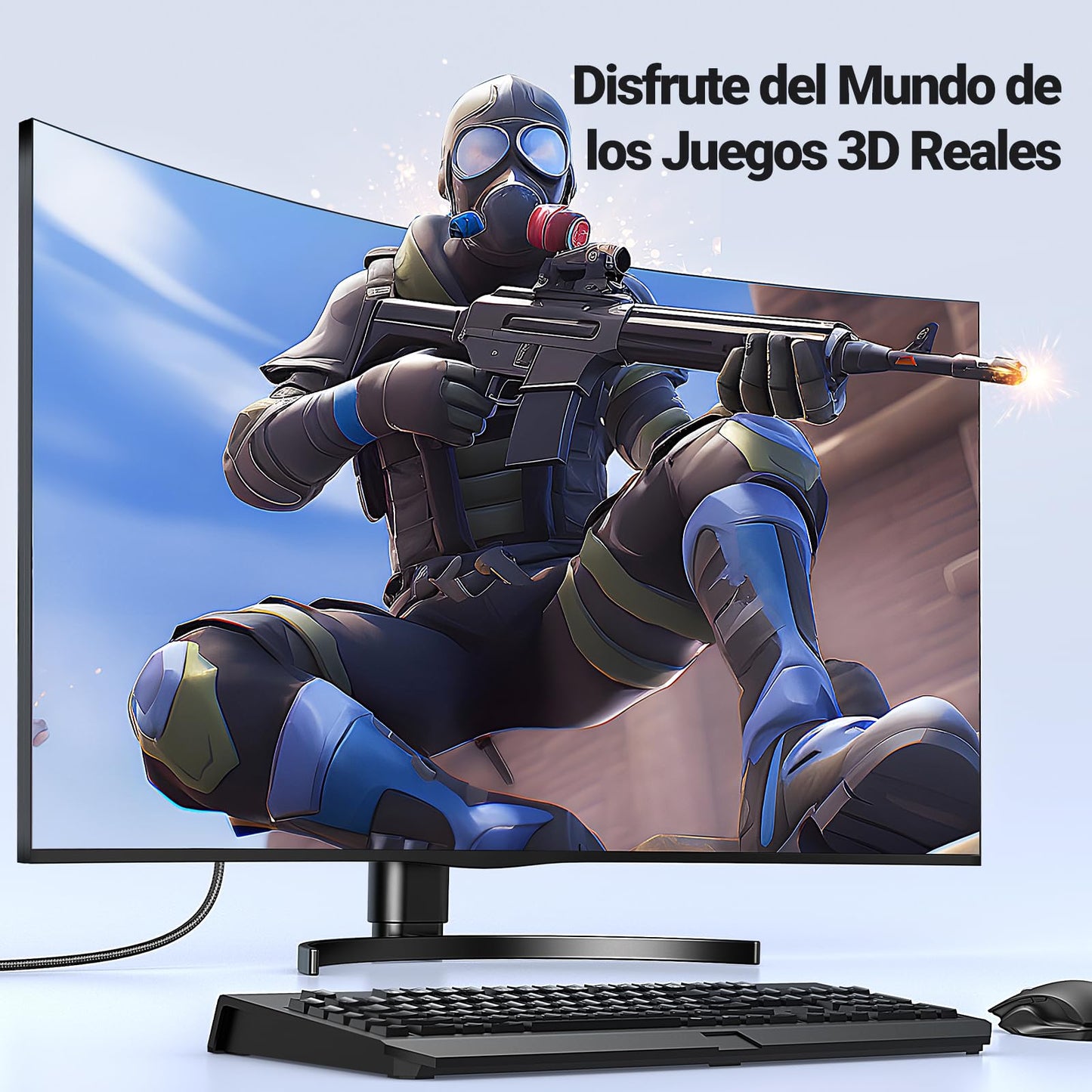 UGREEN Cable HDMI 4K 60Hz UHD 2.0 Alta Velocidad 18Gbps con Ethernet 3D HDR ARC Dolby Vision Compatible con PS5 PS4 Xbox Barra de Sonido Blu-Ray TV Nylon Trenzado, 2M