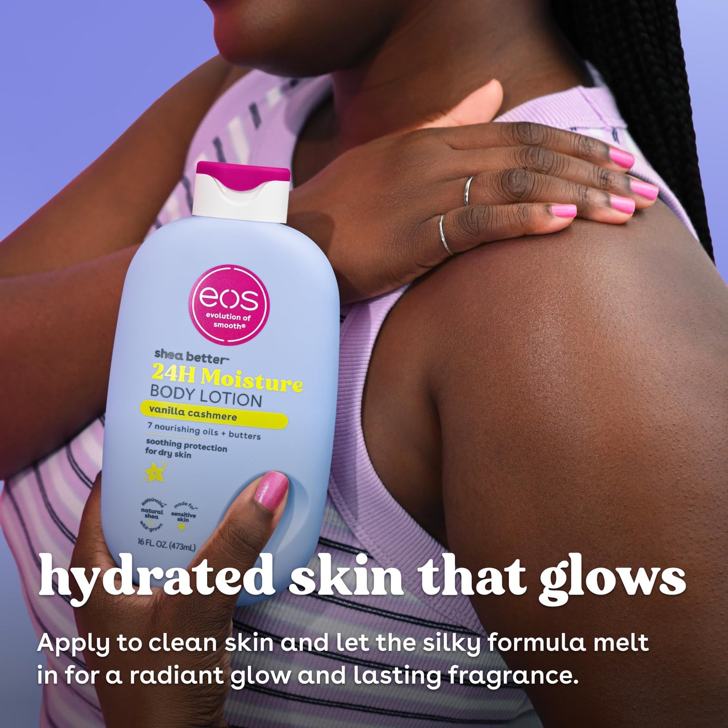 EOS Shea Better 24H Moisture Body Lotion Vanilla Cashmere