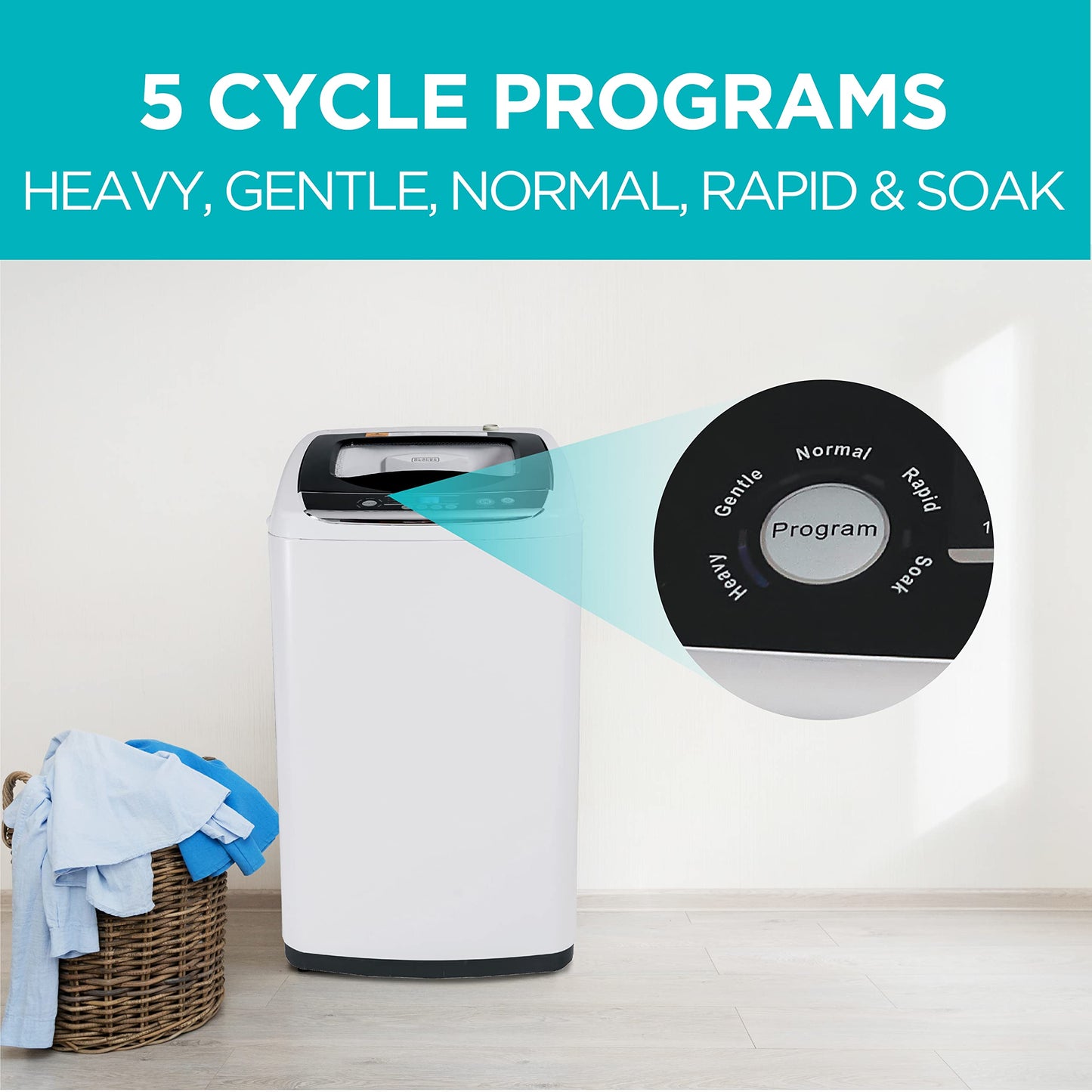 Black + Decker BPWM09W Portable Washer