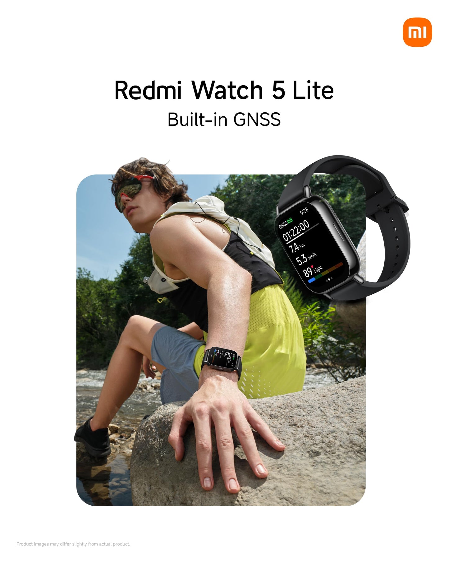 XIAOMI Redmi Watch 5 Lite, Llamadas Bluetooth, Pantalla AMOLED de 1.96 Pulgadas, Monitor de frecuencia cardíaca, 150 Modos Deportivos, hasta 18 días de autonomía, Negro