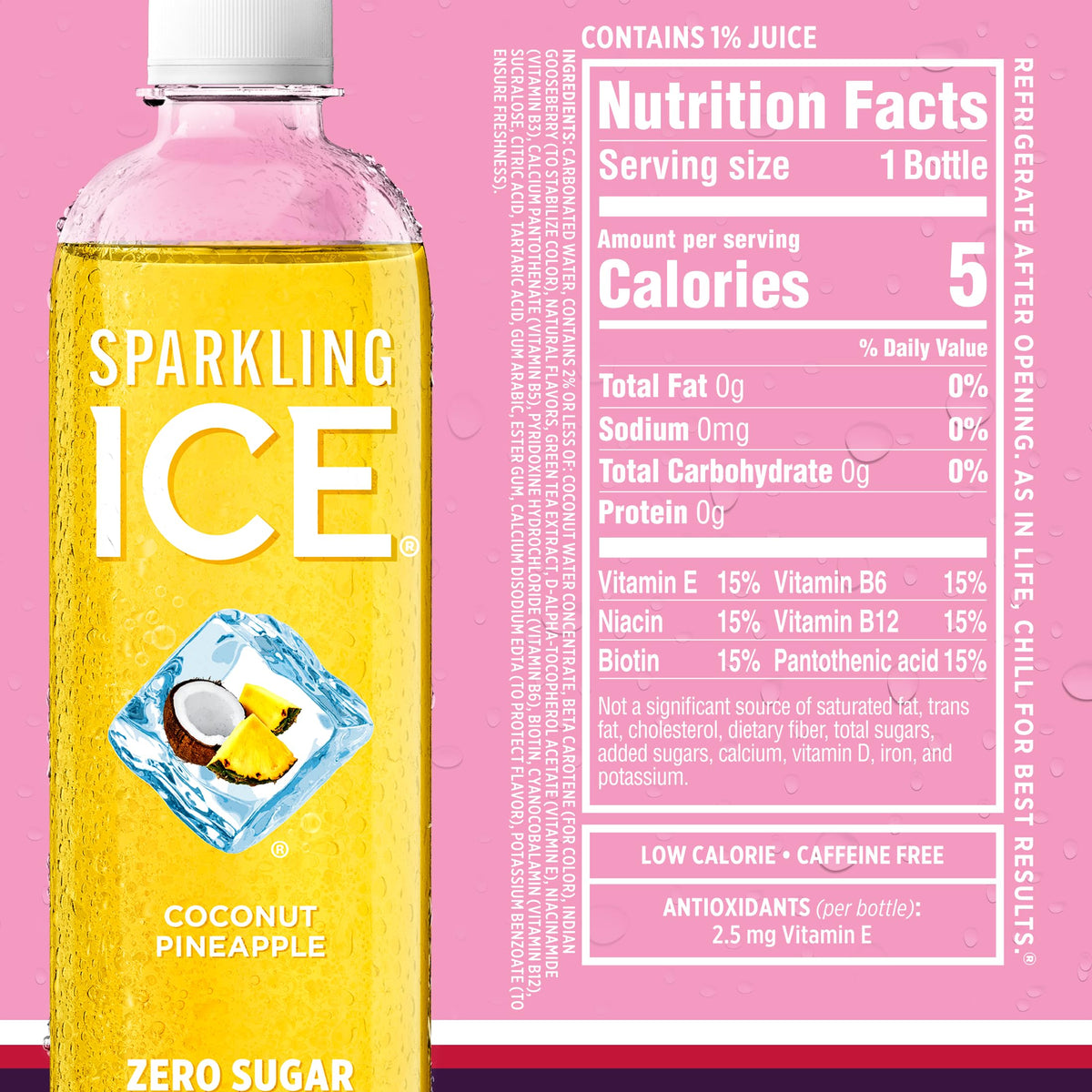 Sparkling Ice Variety Pack, 17 Ounce Bottles (Pack of 12)