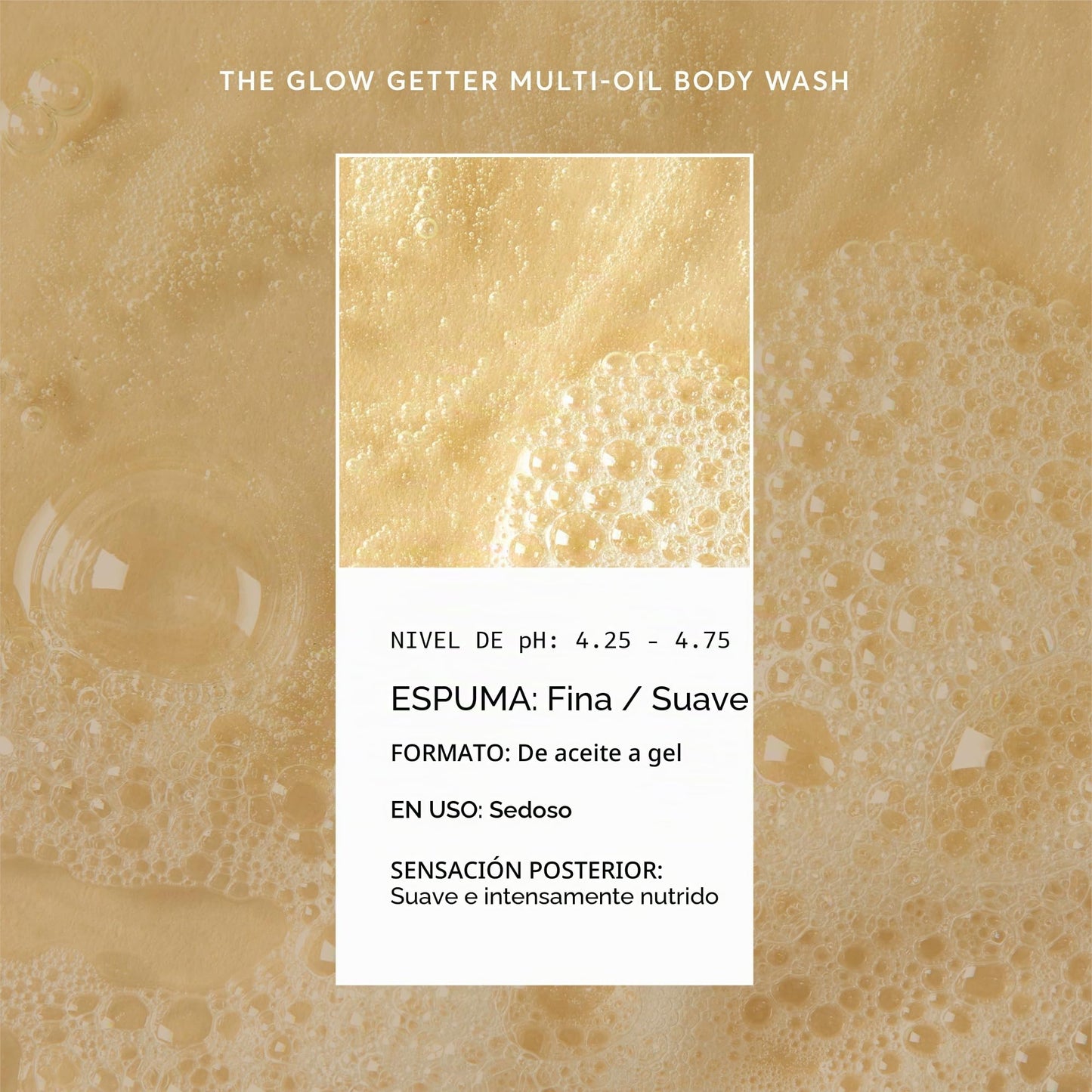 Naturium The Glow Getter Multi-Oil Hydrating Body Wash - Limpiador suave, 500 ml
