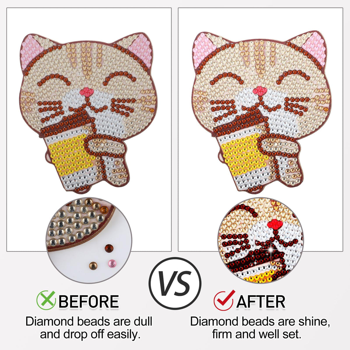 Topwey Sellador de pintura de diamantes, adhesivo de pintura de diamante con aplicador que ayuda a retener tu brillo de diamante, también aplicable a rompecabezas para adultos (125 ml 4.5 onzas)