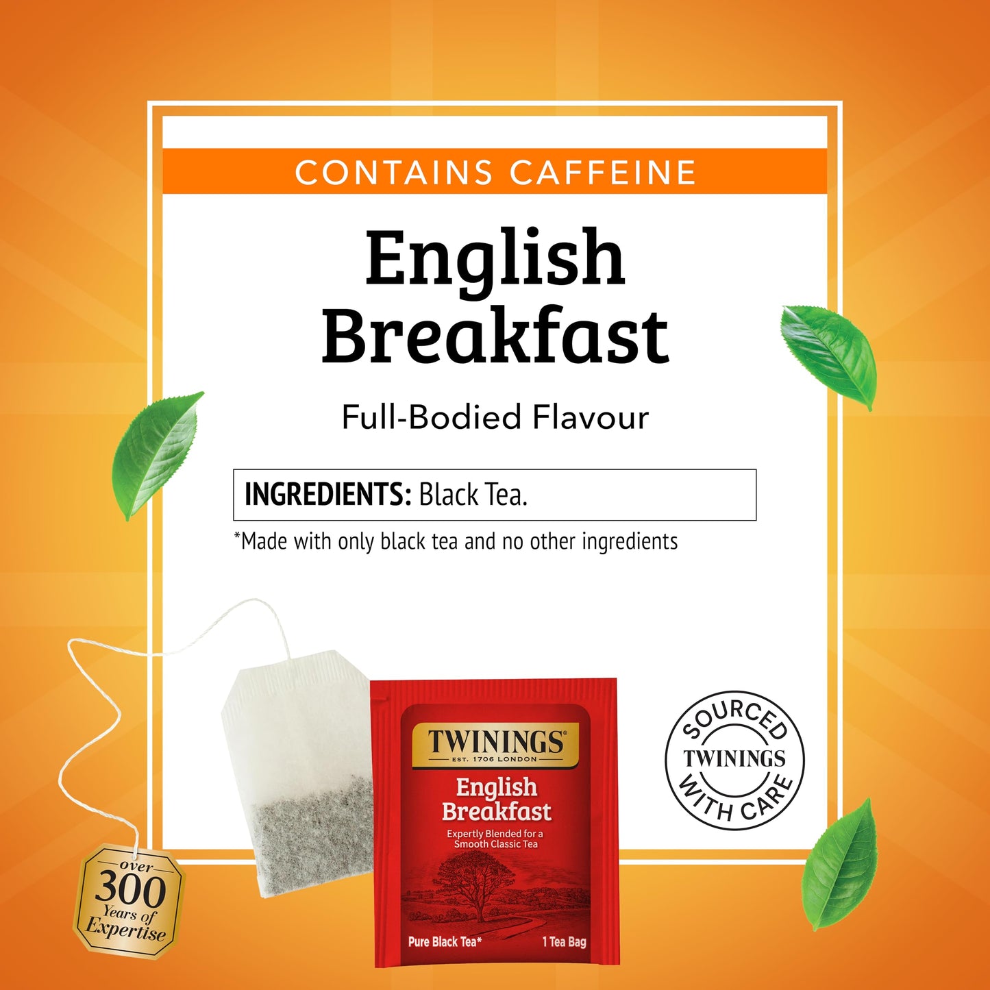 Twinings Tea, English Breakfast, 100 Count, 7.05 oz
