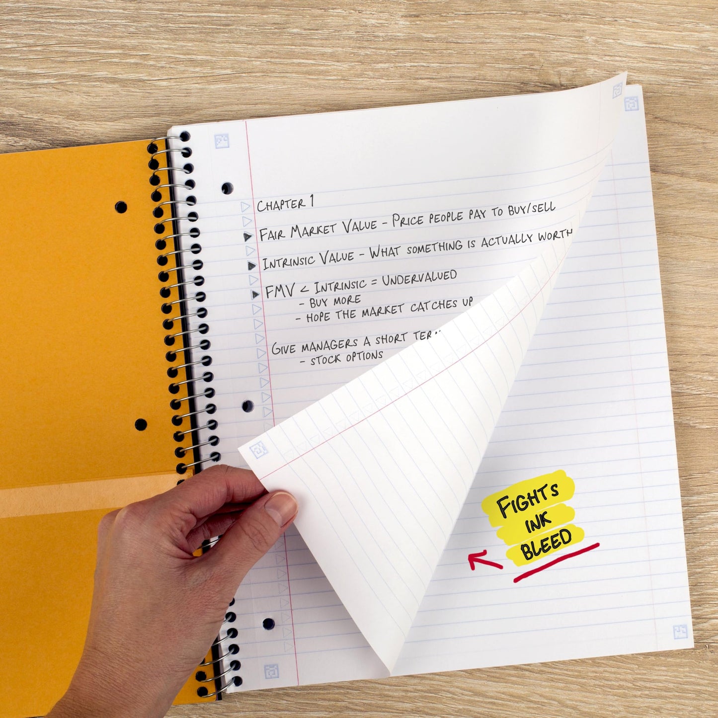Five Star - Cuaderno de rayas en espiral K-12