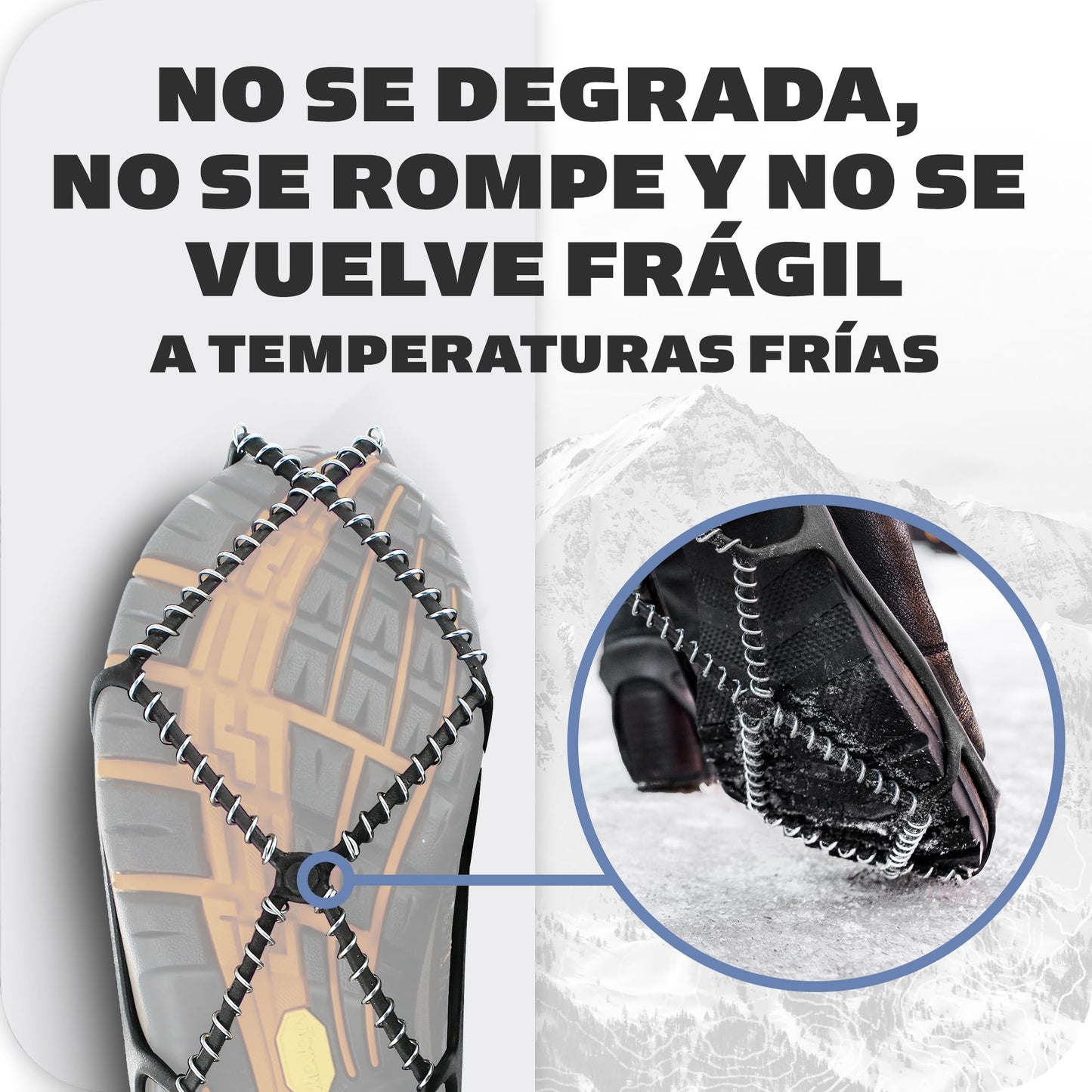 Yaktrax - Plantillas, Color Negro, Talla Medium