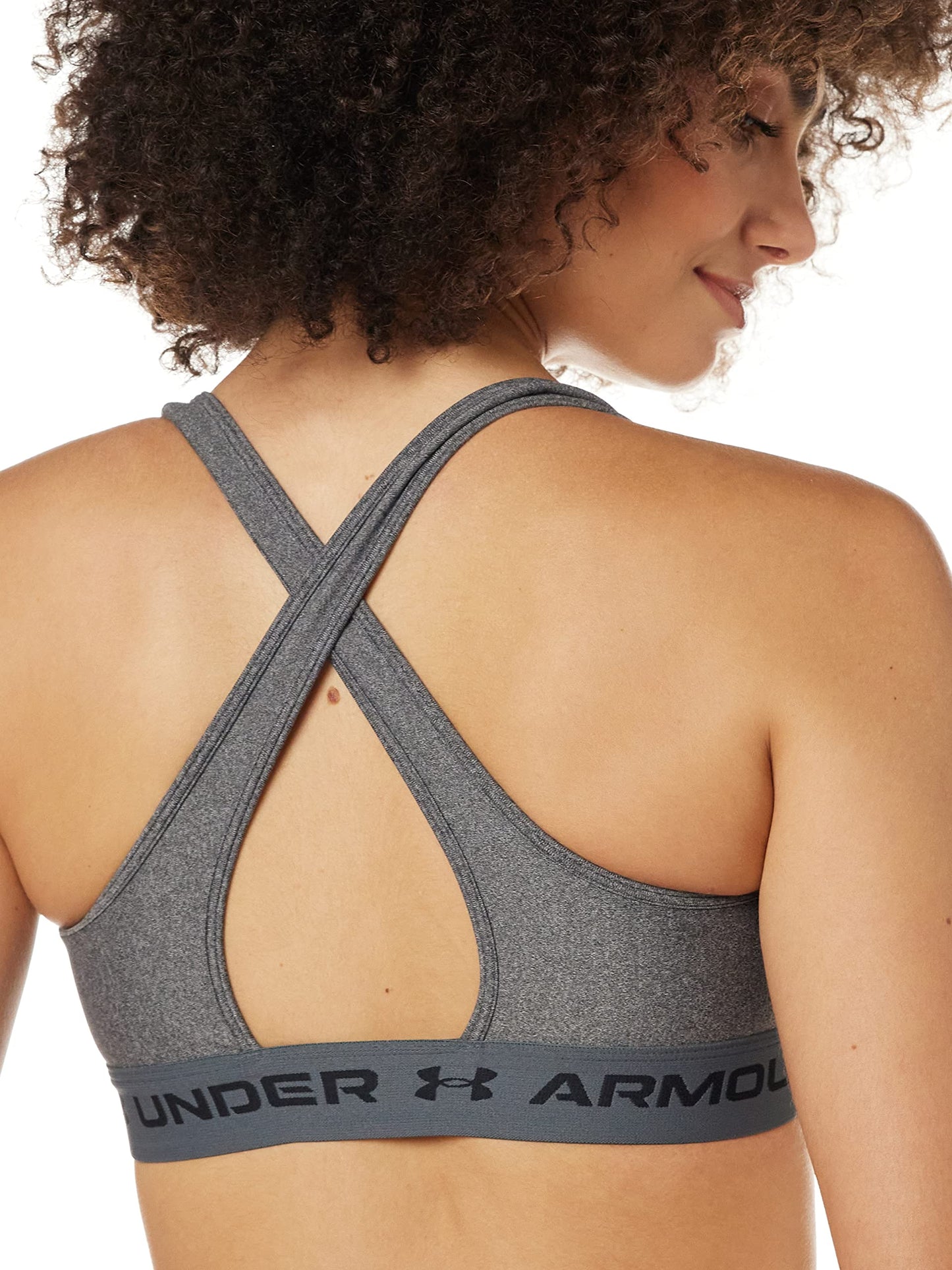 Under Armour Mid Crossback Heather Women's Sujetador De Deporte - SS21 - M