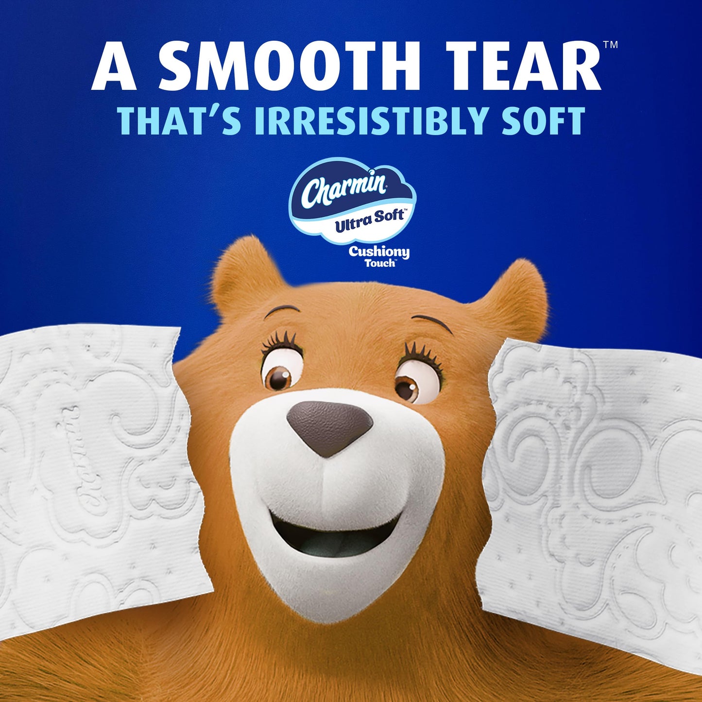 Charmin Papel higiénico ultra suave al tacto, 24 mega familiares = 123 rollos regulares, color blanco