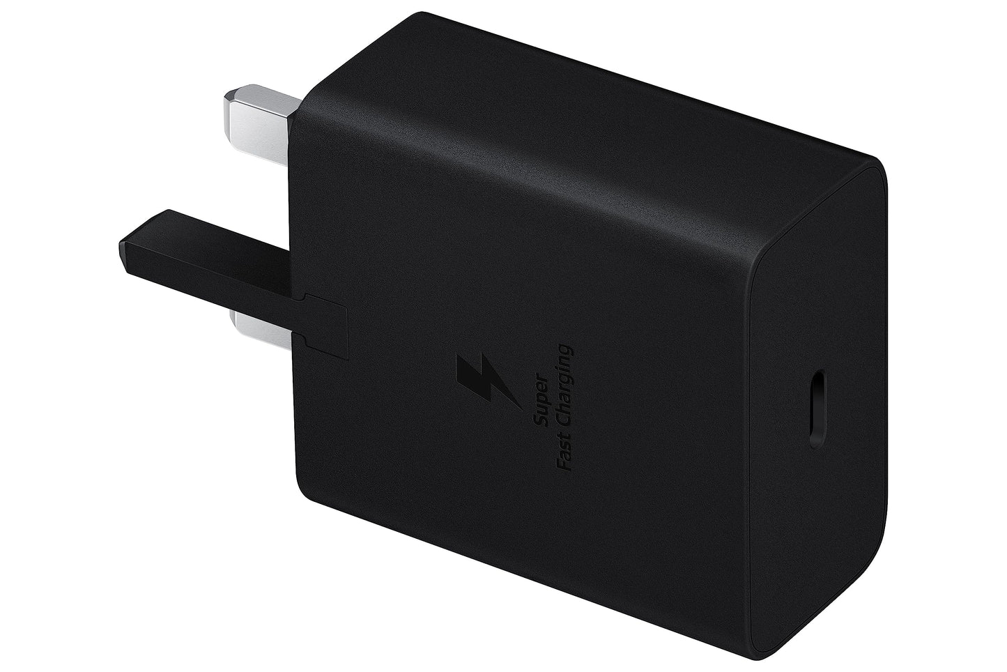 Samsung Galaxy Official - Cargador súper rápido 2.0 de 45 W (con Cable de Datos USB-C a C), Color Negro