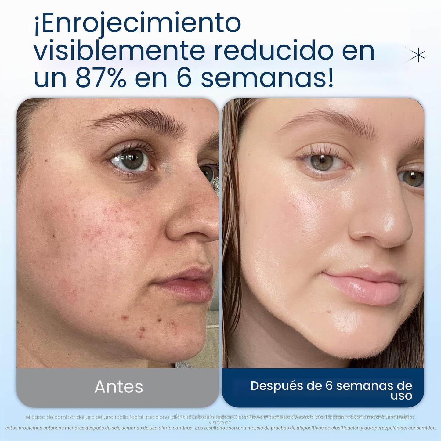 Clean Skin Club Clean Towels XL, 100% biologische gezichtsdoekjes, USDA-gecertificeerd, voor eenmalig gebruik, goedgekeurd door de Eczema Association, ultrazacht, 1 pak van 50 stuks