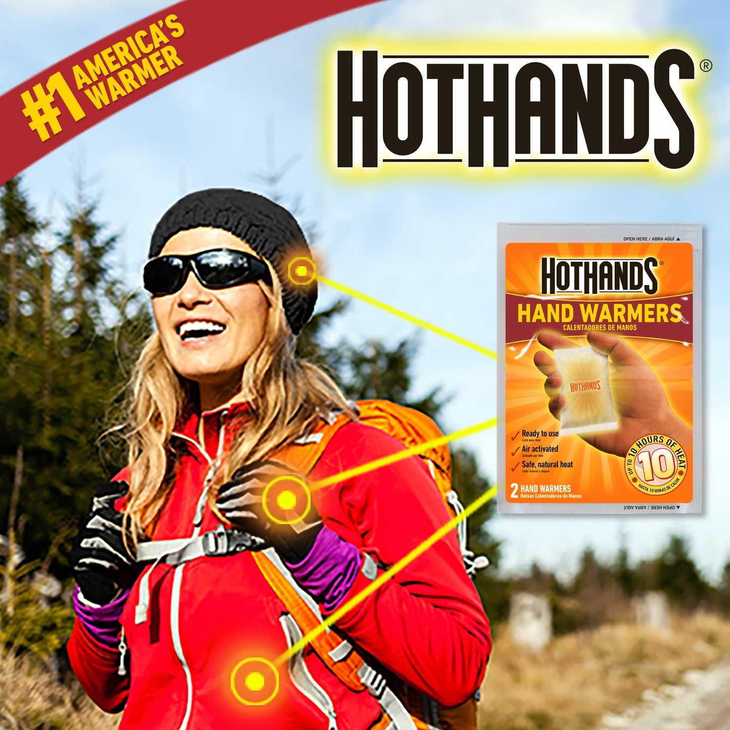 HotHands Mano Calentadores 40 par Value Pack