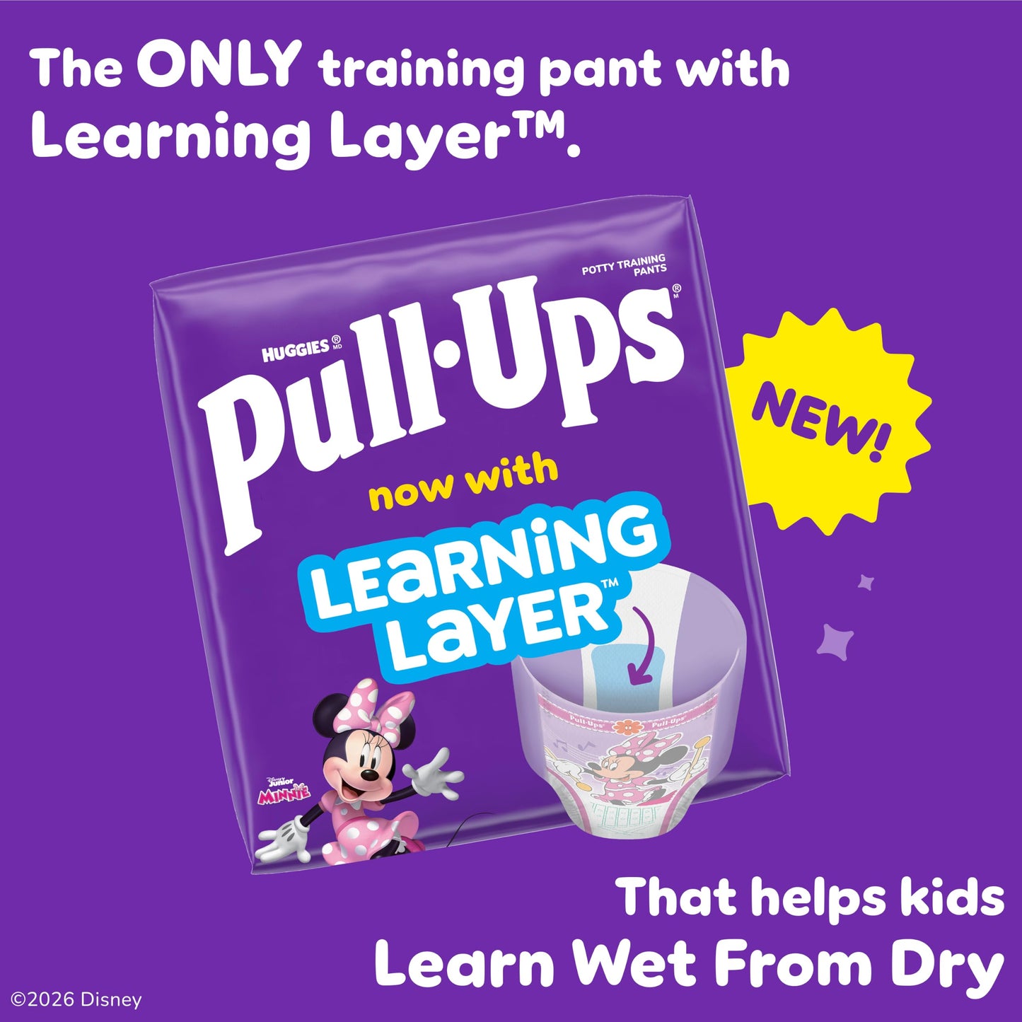 Pull-Ups Learning Designs - Pantalones de entrenamiento para niñas, 3T-4T, 112 unidades