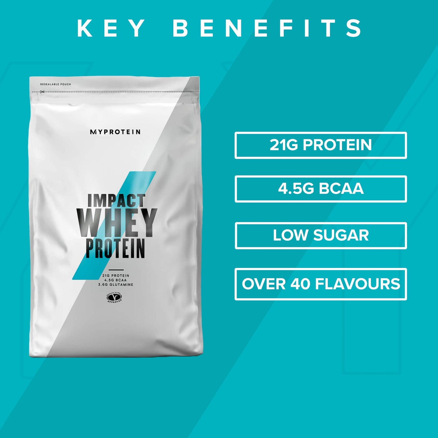 Myprotein Impact Whey Isolate (2500G) 2500 g