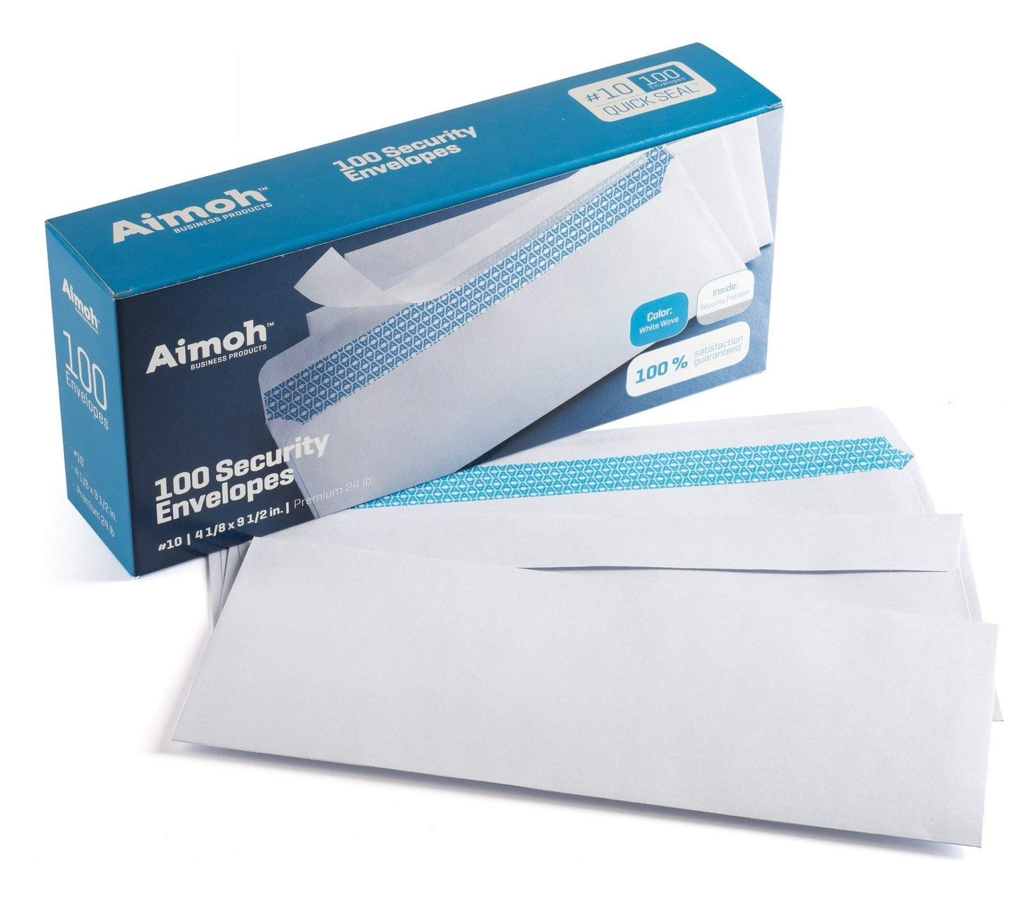 Sobres con un 10 en seguridad, AUTOADHESIVOS, sin ventana, patrón de tinta con seguridad premium, ideal para el correo seguro de oficina