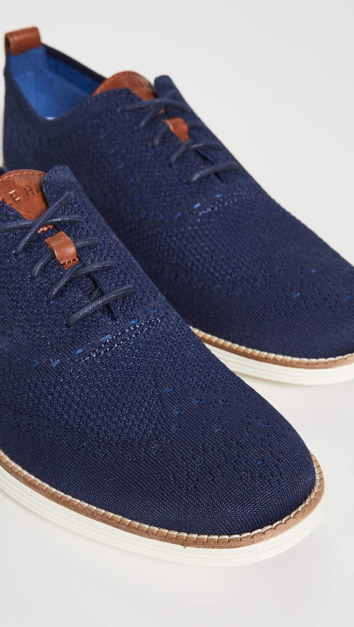 Cole Haan Herren Original Grand Stitchlite Oxfords, Blau Navy/Ivory, 45 EU