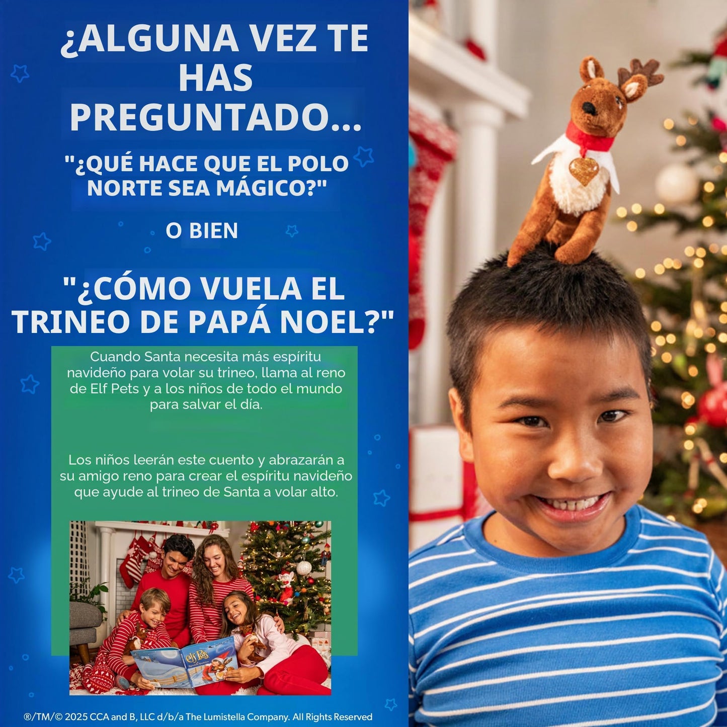 Elf on the Shelf Elf Pets A Rindeer Tradition Storybook and Plush Toy Set, Juguetes para niños bellamente ilustrados con dije de corazón dorado | Ideal para niños y niñas de 3 años en adelante