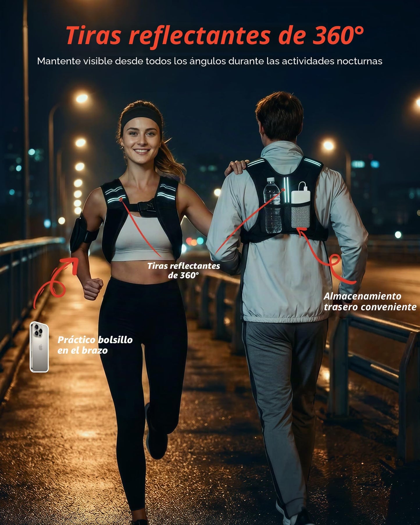 ZELUS Chaleco con peso para entrenamiento de fuerza, equipo de ejercicio ajustable de 5,5 kg para gimnasio en casa, chaleco de peso de arena de hierro con soporte para brazalete para hombres y mujeres