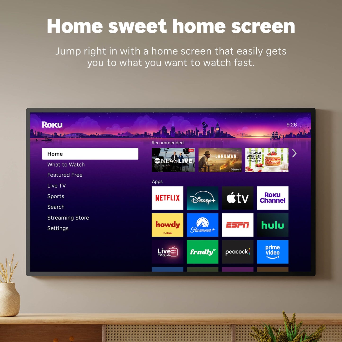 Roku Streaming Stick HD 2025: Dispositivo de transmisión Roku para TV con Control Remoto de Voz, TV Gratis y en Vivo