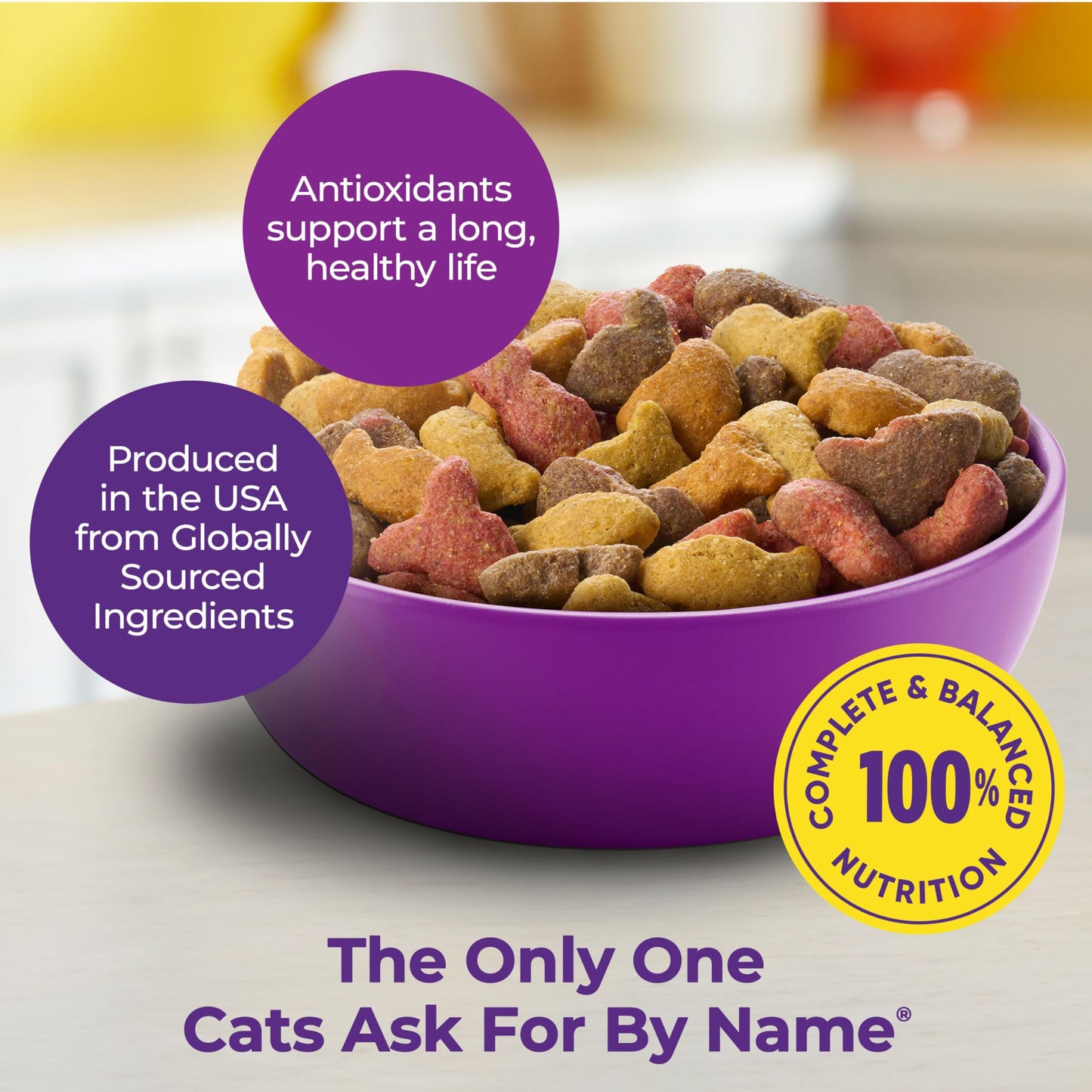 Meow Mix Original Choice - Alimento seco para Gatos, Bolsa de 6.5 Libras