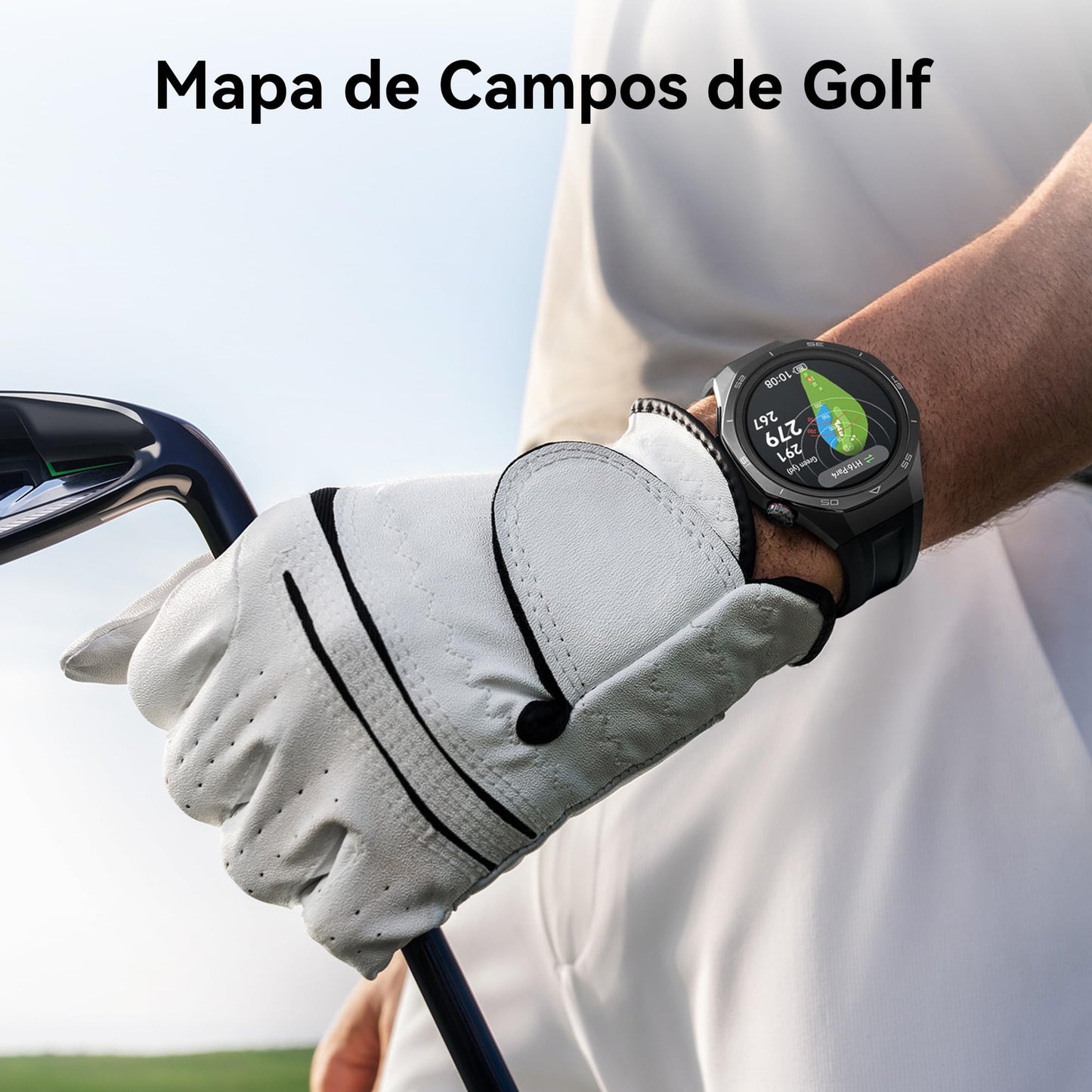 HUAWEI WATCH GT 5 Pro 46mm Smartwatch, Silueta con Diseño Sofisticado, Deportes de Alto Nivel, Seguimiento de salud, Monitoreo ECG, 14 Días de Duración, GPS, Llamada por Bluetooth, iOS y Android,Negro
