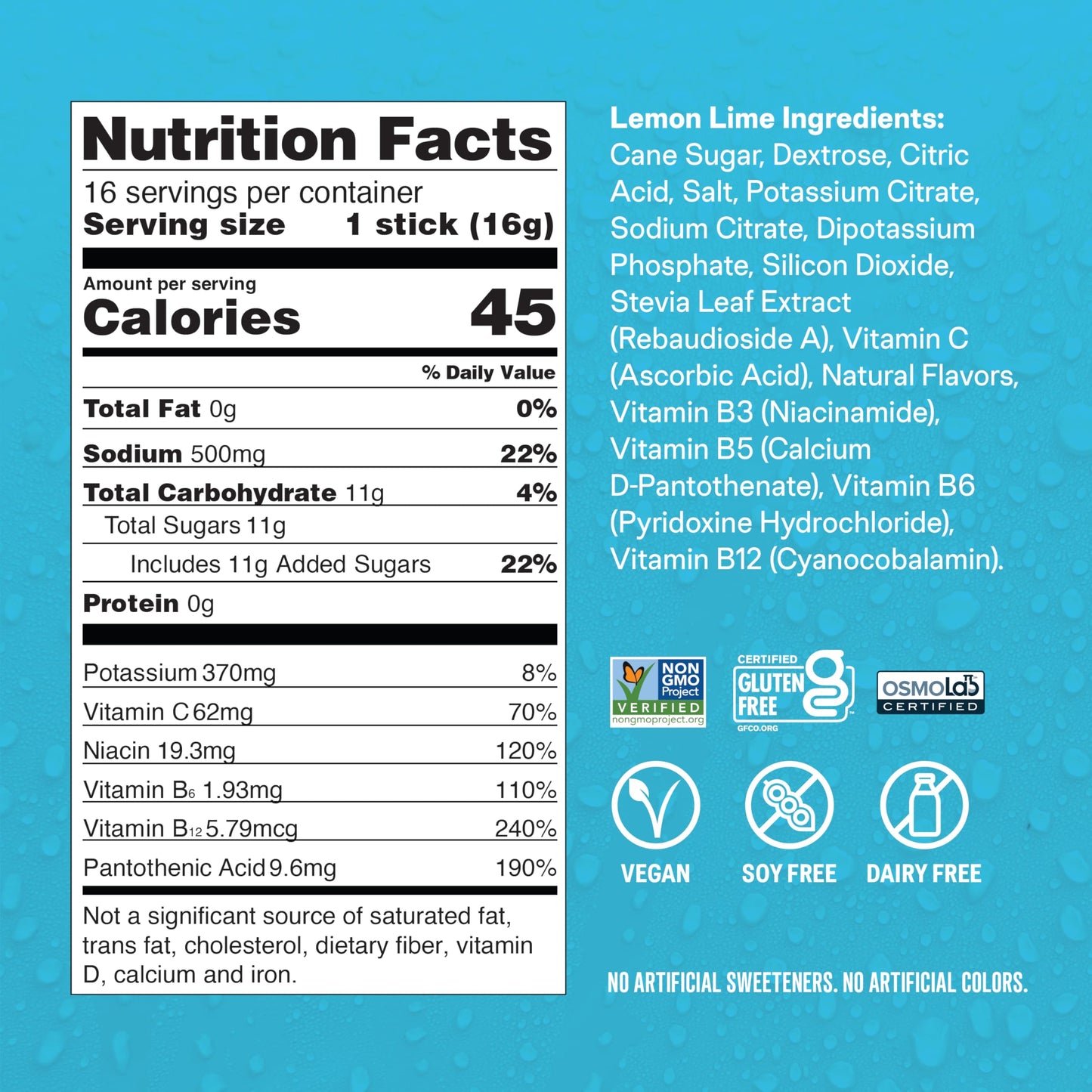 Liquid I.V. Hydration Multiplier, 16 Serving Resealable Pouch w/Scoop