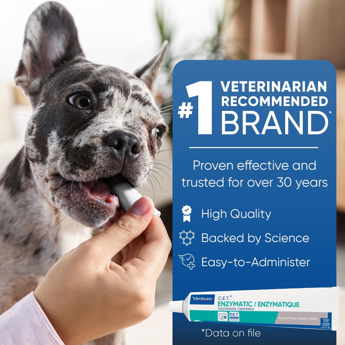 Virbac C.E.T. Pasta de Dientes Enzimática para Perros y Gatos